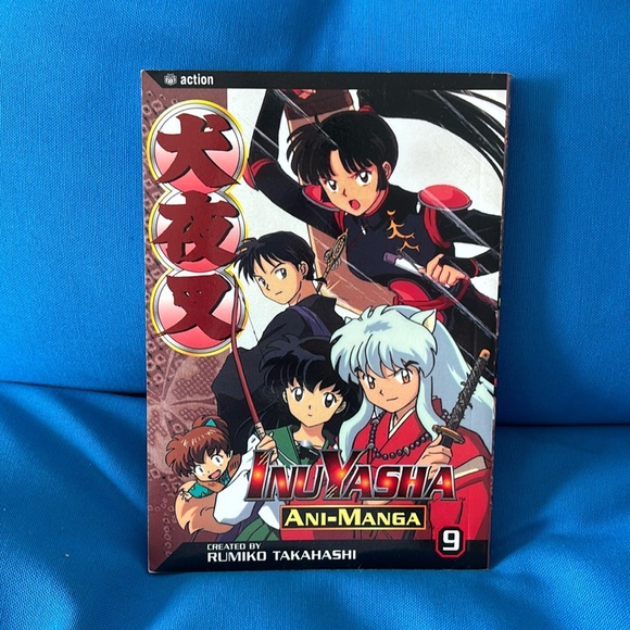 Rumiko Takahashi Other - Inuyasha Comic Volume 9 Created By Rumiko Takahashi Ani -Manga Color Comic